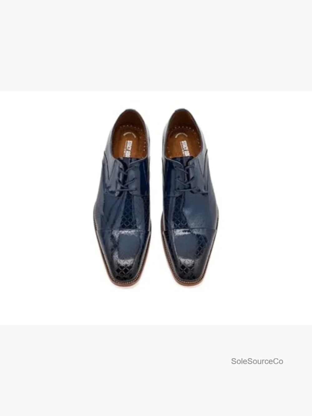 Premium Leather Cap Toe Oxford Shoes Memory Foam Lace-Up Formal Dress